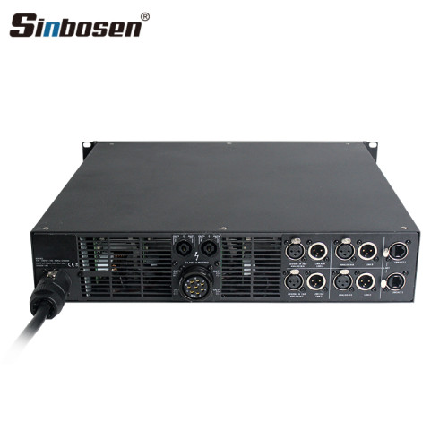 4 channel DSP software power amplifier
