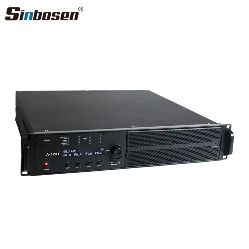 4 channel DSP software power amplifier
