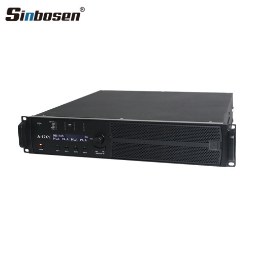 4 channel DSP software power amplifier