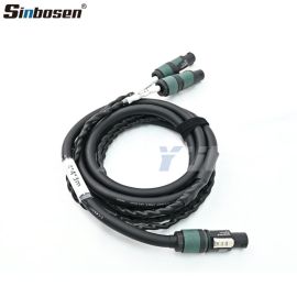 Neutrik 4*4mm NL4 to 2-NL2 Speakon Breakout Splitter Cable