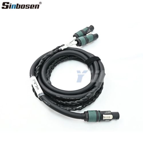 Neutrik 4*4mm NL4 to 2-NL2 Speakon Breakout Splitter Cable