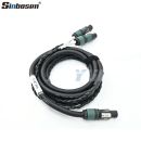 Neutrik 4*4mm NL4 to 2-NL2 Speakon Breakout Splitter Cable