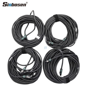 4pin main cable 4*4mm* 25m with Neutrik connector