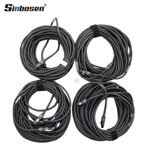 4pin main cable 4*4mm* 25m with Neutrik connector