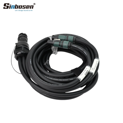 4*4mm Fan-out for CA-COM Cables, Neutrik NL4/NL4