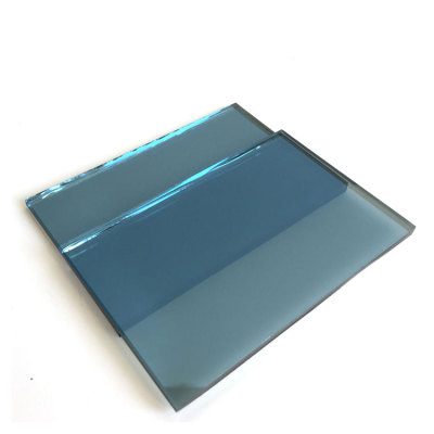4mm 5mm 5.5mm 6mm 8mm Light Blue Reflective Glass