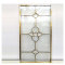 insulated decorative stained oval glass door inserts