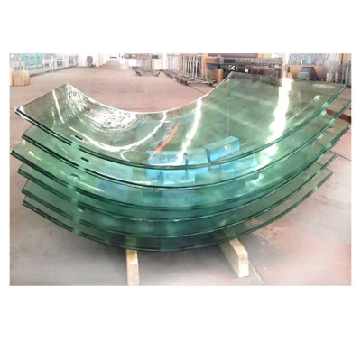 Curved Bent Tempered Laminated glass