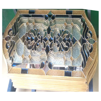 China Supplier Insulated Stained Glass Door Inserts