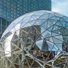 Amazon Glass Ball Building won the 