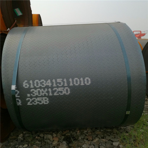 China A36 Q235B S275 SS400 Anti-slip Checkered MS Carbon Steel Plate