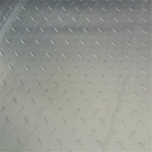 Checkered plate with Material Grade Q235B A36 in Thickness 6mm Galvanizing finished