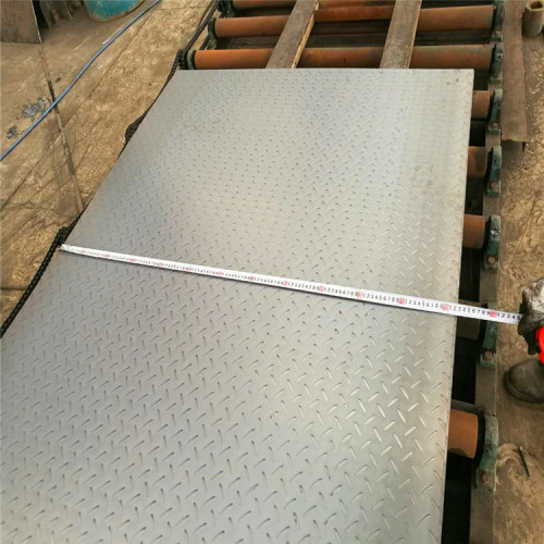 China Tianjin A36 Q235B S275 SS400  Anti-slip Checkered MS Carbon Steel Plates