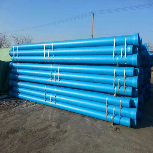 420 MPa Pull Strength and Round Shape water pressure test ductile iron pipe