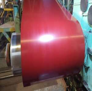 0.4x1250mm PPGI PPGL prepainted galvanized steel coil for building materials