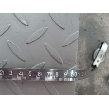 10mm hot rolled checkered steel plate with tear drop pattern for truck