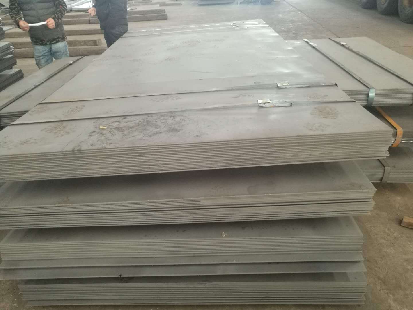 FIRST TRIAL ORDER STEEL PLATES ARE READY GO TO THE DJIBOUTI