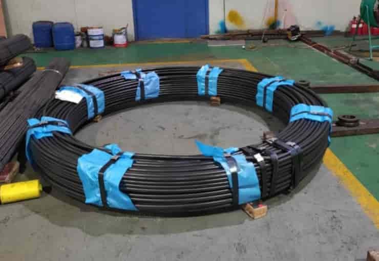 54SiCr6 Oil Hardened Spring Steel Wire Successful Delivered