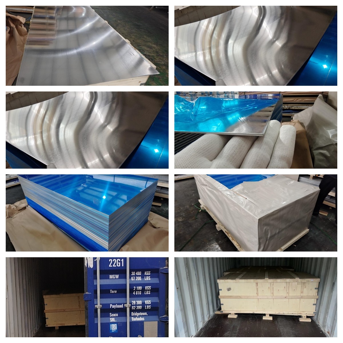 Discover Excellence in EN AW 1050A H111 Aluminum Sheets: A Successful Finished Order