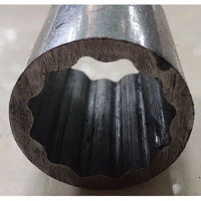 ASTM 1020 JIS S20C EN 1.1151 Cold Drawn Profile Splined Steel Tube