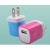 Universal Home Travel USB 1 Amp Wall Charger AC Power Charging Adapter Plug for iPhone 7/6/6S Plus, 4, 5S Samsung Galaxy