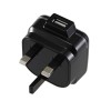 2A USB dual 2 port UK plug wall charger for cell phone