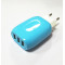 3-Port 5V 3.1A Smart Travel USB Charger Adapter Wall Portable EU Plug