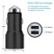 Quick Charge Dual USB Full Metal Car Charger 3.1A For Oppo R11 / R11 Plus