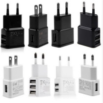 5V 2A 1 2 3 Port USB Wall Adapter Charger US EU Plug For Samsung S5 S6 iPhone BL