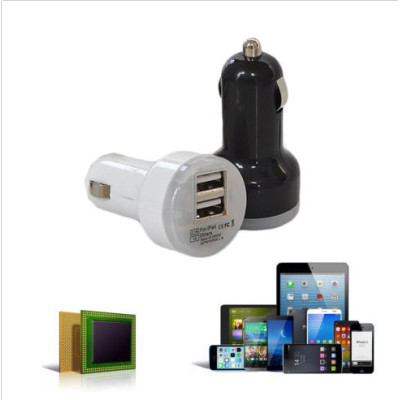 Car Charger Adapter 2 Port Mini Universal Dual USB  5V 2.1A DC Portable Charger
