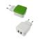 OEM US/EU plug travel charger 2 port usb wall charger for mobile phone