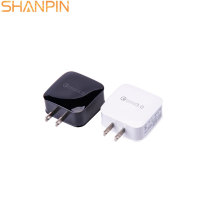 Shangpin custom phone qc3.0 usb wall us charger