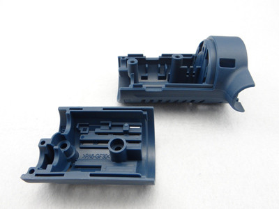 El servicio OEM más barato de la fabricación china El POM azul modificó los productos para requisitos particulares Carril negro del ABS para la lavadora
