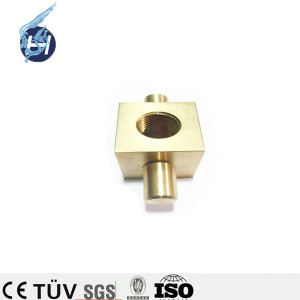 Servicio de mecanizado personalizado de alto grado chino ISO 9001 Fabricante OEM OEM piezas de cobre de alta precisión de cobre rojo productos de cobre para máquina de embalaje