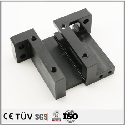 traitement de surface de haute qualité fabrication chinoise noire anodisation colorée pièces de rechange de haute précision