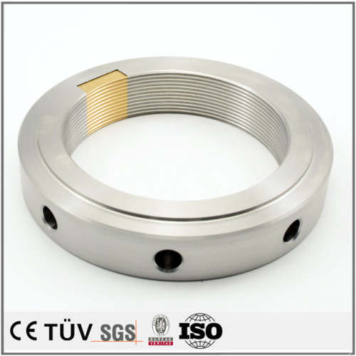 Servicio de mecanizado CNC personalizado de piezas y accesorios de acero inoxidable de alta precisión.