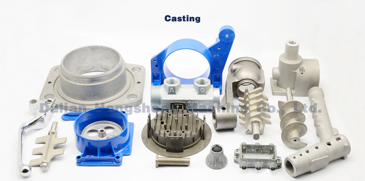 High precision pressure casting working technology machining die-cutting machine parts