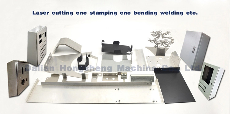 Dalian professional supplier with high precision sheet metal laser cutting bending machine parts