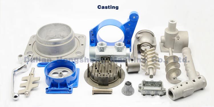 Advanced welding machine processing air compressor parts