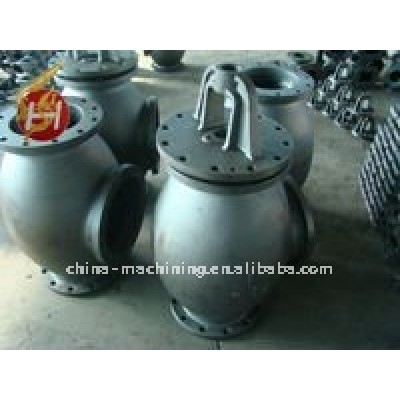 Custom dalian iron aluminium sand casting parts with CNC machining sand casting