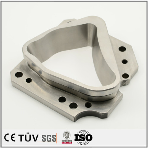 Stainless steel parts machined by 3-axis and 4-axis machining center. customized machine parts machining.