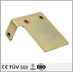 Experienced sheet metal color zinc-plated CNC machining high speed rail connector machine parts