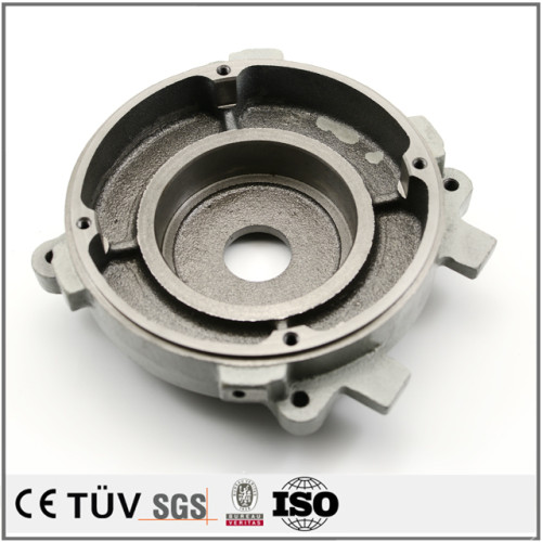 Admitted customized iron die casting parts CNC machining for vacuum equipment