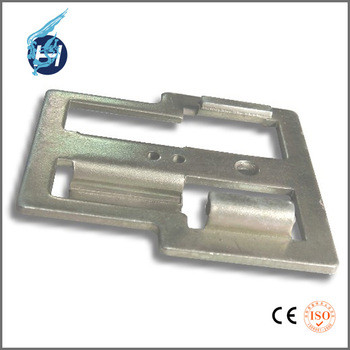 アルミ合金鋳造製品、水ガラスの方法を使って、白アルマイト処理、大連鴻昇機械高耐用性鋳造部品。