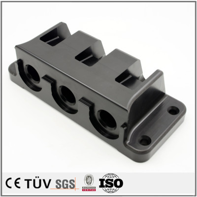 mass-produced CNC Machining Smoothed Black Derlin POM Parts for Machine Plastic Parts Made in China