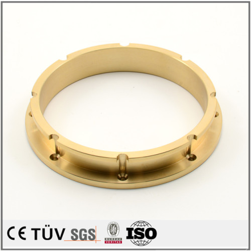 Chinese high grade customized machining service ISO 9001 OEM manufacturer high precision copper brass parts red copper products for packaging machine