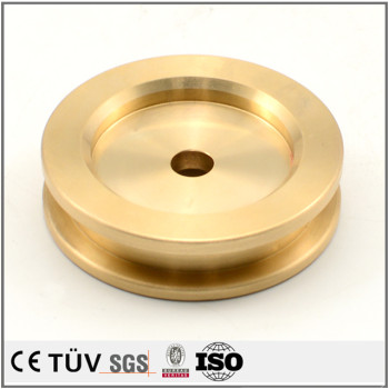 Brass precision turning CNC machining recycle machine parts