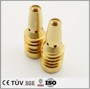 Experienced customized brass precision turning service CNC machining packing press machine parts