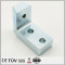 Hot sale customized zinc plating-blue white fabrication machining parts