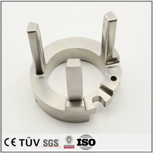High precision DMG five-axis machining center processed stainless steel parts